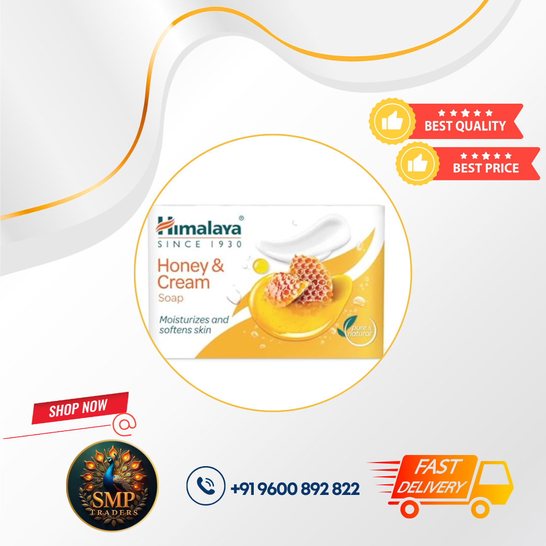 HIMALAYA HONEY & CREAM SOAP 125GM