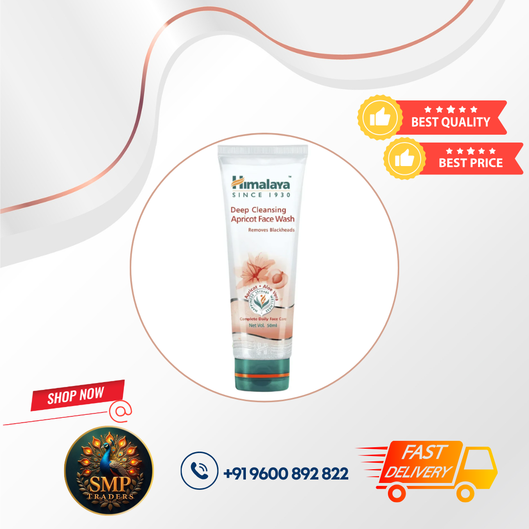 DEEP CLEANSING APRICOT FACE WASH 50ML
