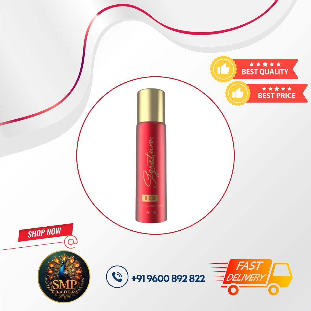 SIGNATURE BODY SPRAY RED 70ML