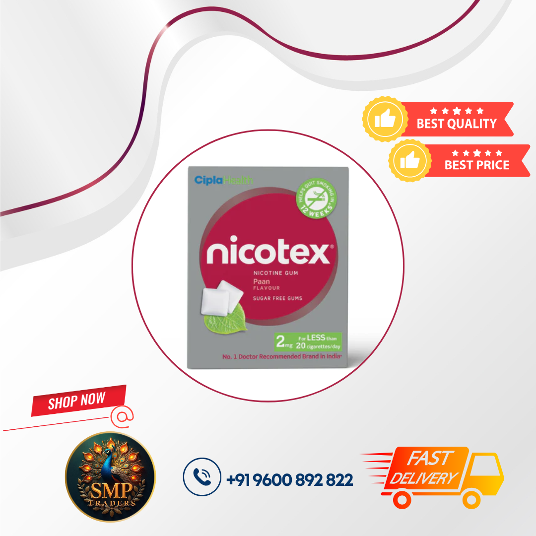NICOTEX GUM 2MG PAAN 9'S