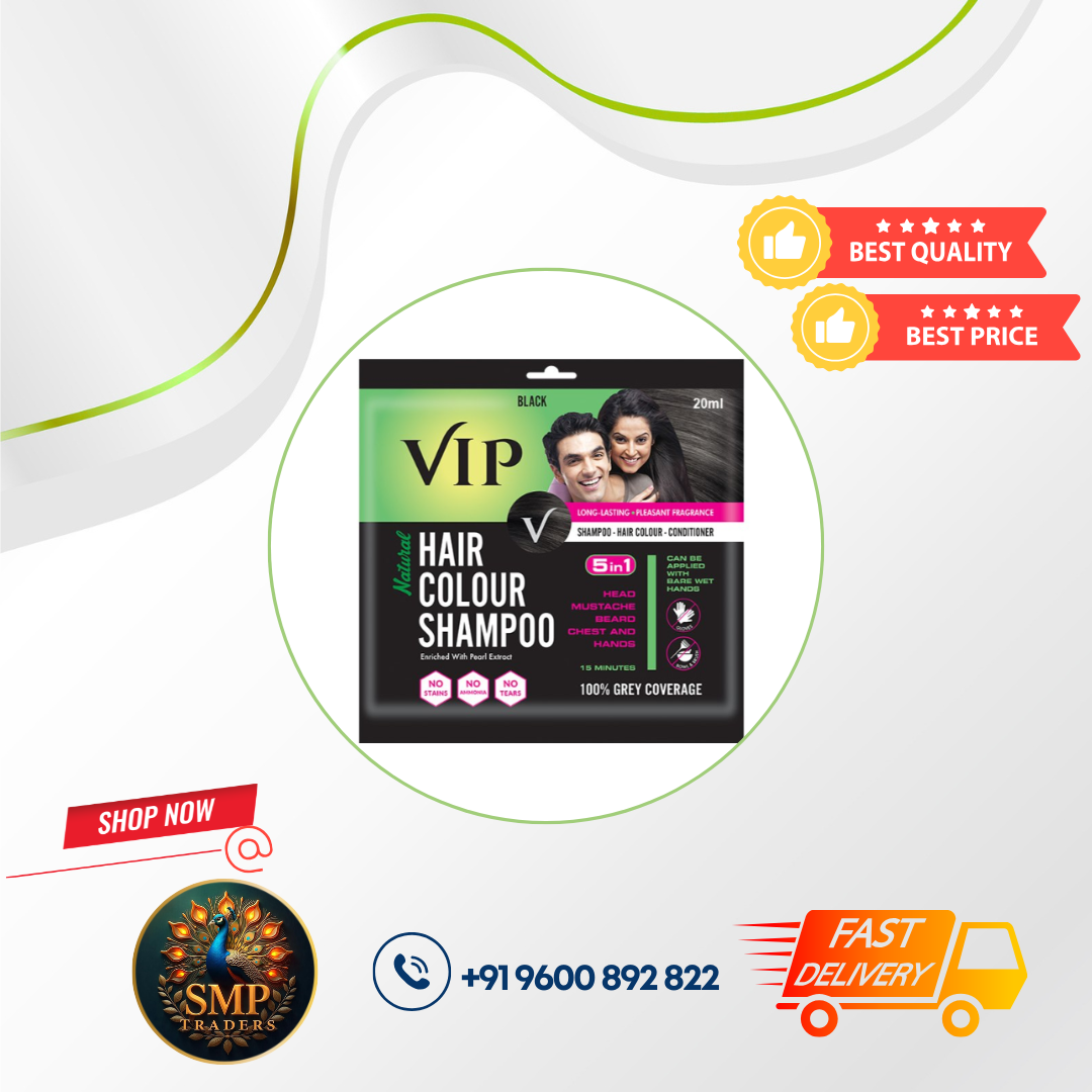 VIP HAIR COLOUR SHAMPOO 20ML*24