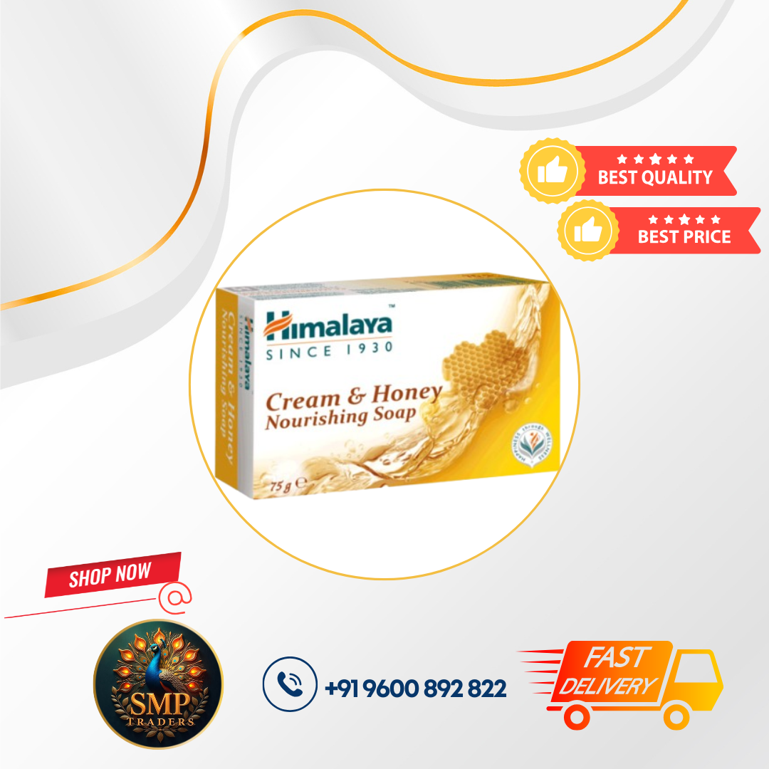 HIMALAYA HONEY & CREAM SOAP 75GM