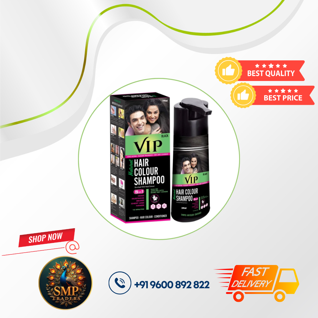 VIP HAIR COLOUR SHAMPOO 180ML