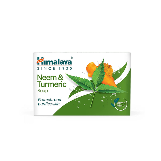 HIMALAYA NEEM & TURMERIC SOAP 125G