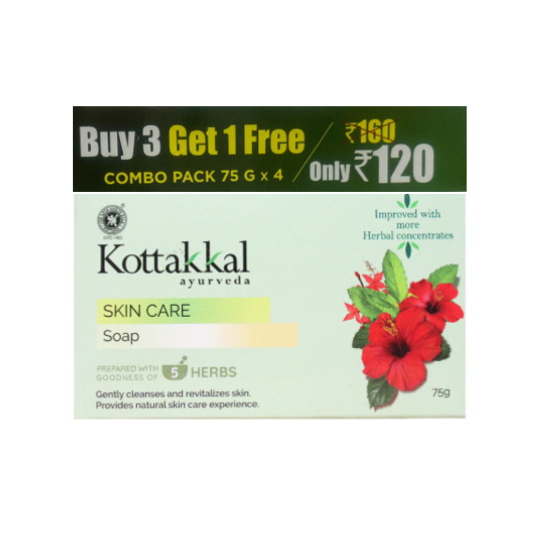 KOTTAKKAL SKIN CARE SOAP 75*[3+1]