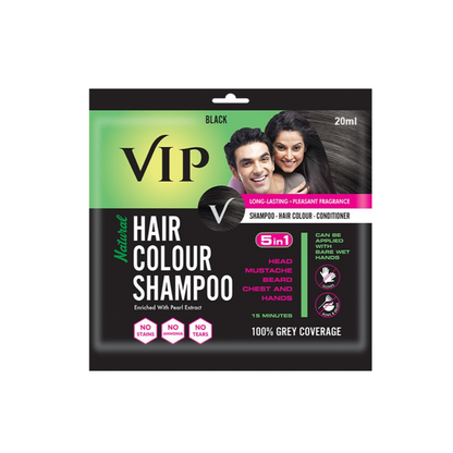 VIP HAIR COLOUR SHAMPOO 20ML*24