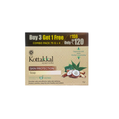 KOTTAKKAL SKIN PROTECTION SOAP [3+1]