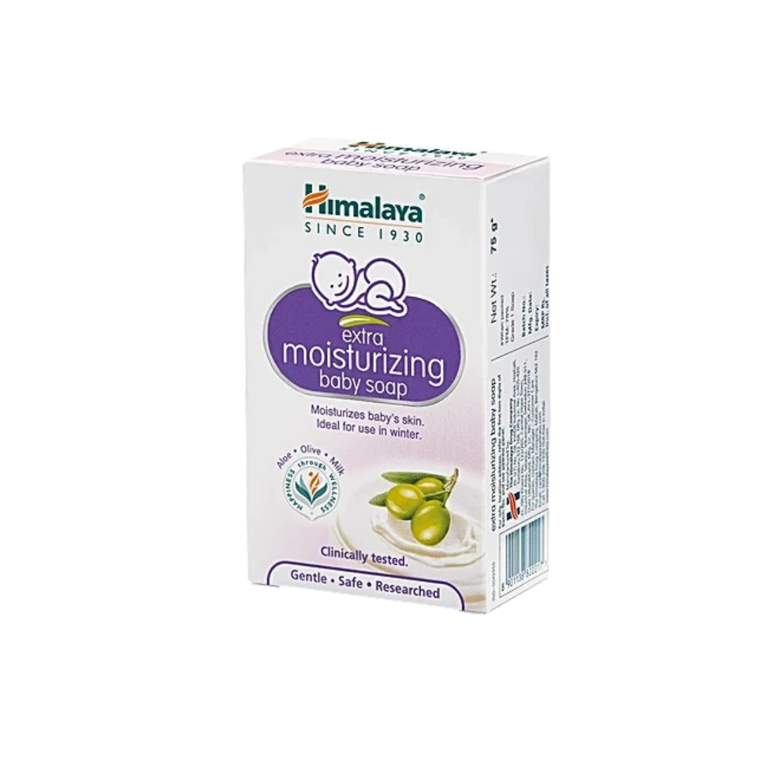 BABY SOAP EXTRA MOIST 75GM [ALOE OLIVE MILK]