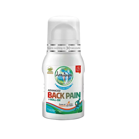 AMRUTANJAN BACK PAIN - ROLL ON 50 ml