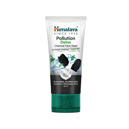 POLLUTION DETOX CHARCOAL.FACE.WASH 50ML
