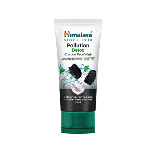 POLLUTION DETOX CHARCOAL.FACE.WASH 50ML