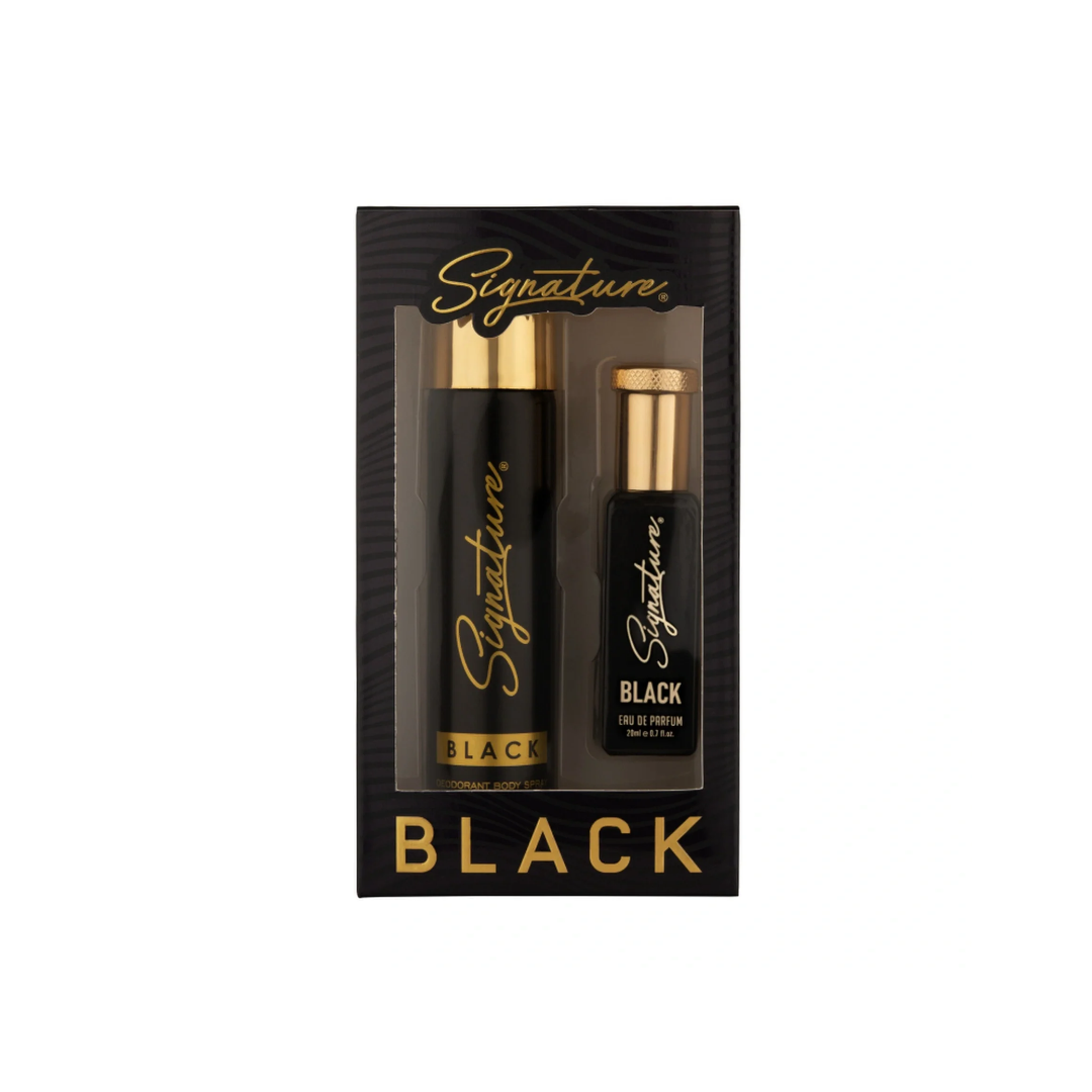 SIGNATURE EDP 20ML+DEO 70ML[BLACK]