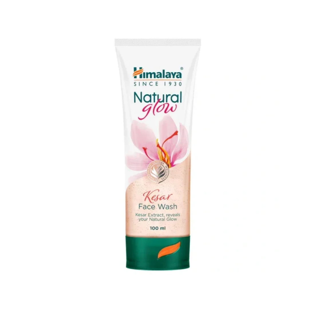 NATURAL GLOW KESAR FACE.WASH 100ML