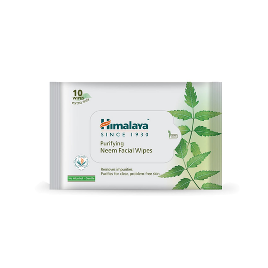 PURIFYING NEEM FACIAL WIPES 10'S
