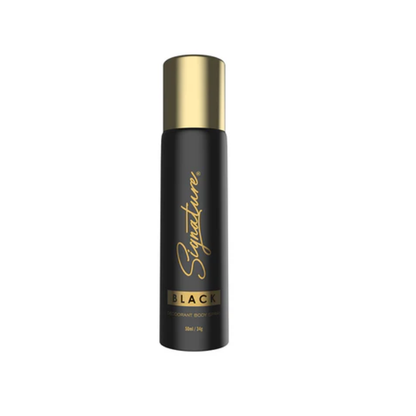 SIGNATURE BODY SPRAY BLACK 70ML