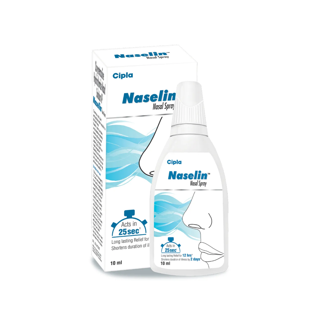 NASELIN NASAL SPRAY 10ML