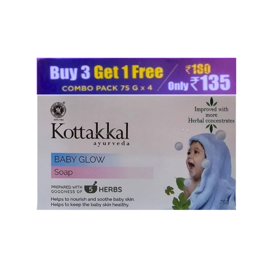 KOTT AYUR BABY GLOW SOAP 75*3+1