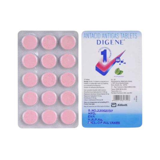 DIGENE TABLET MINT 15'S