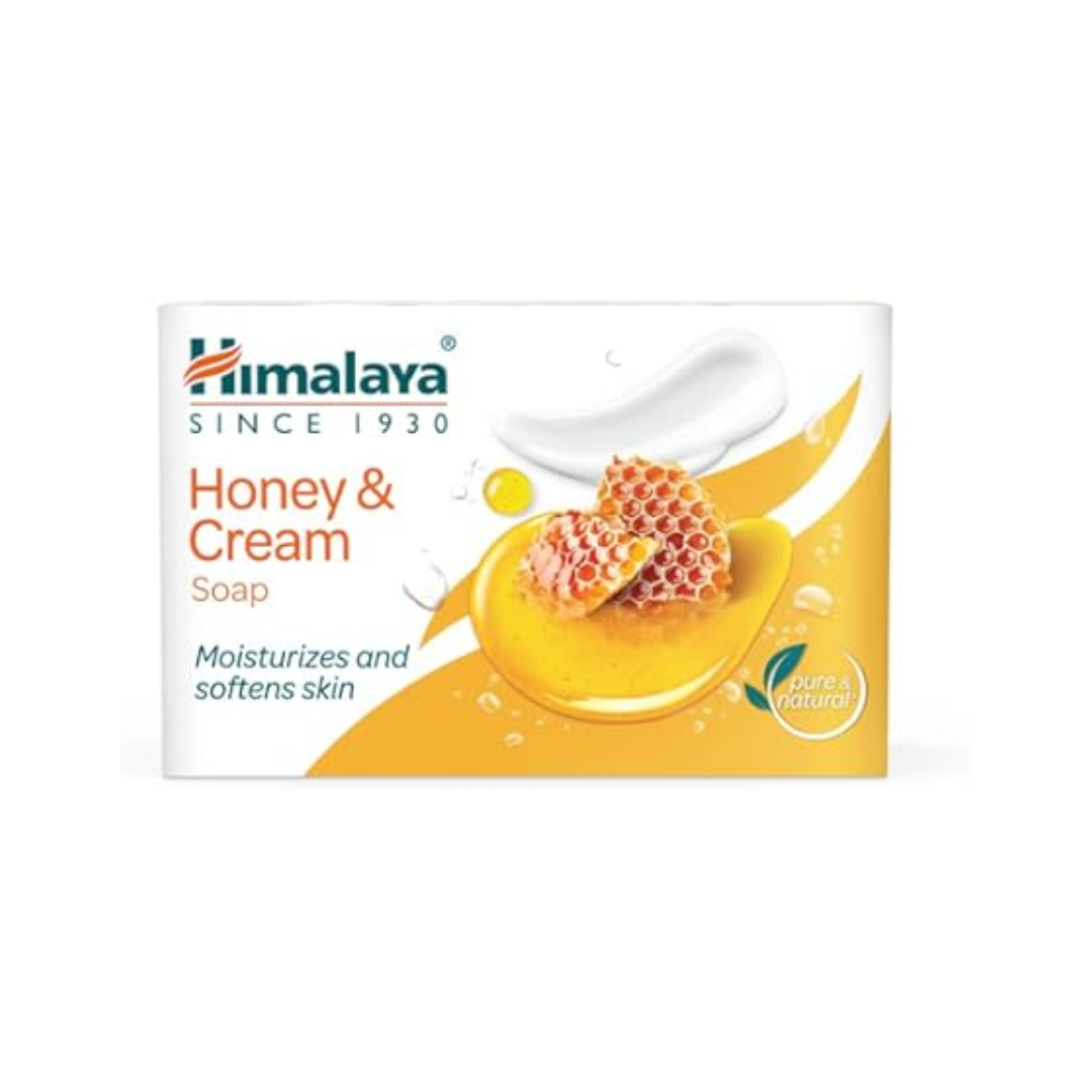 HIMALAYA HONEY & CREAM SOAP 125GM