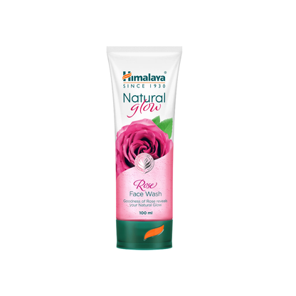 NATURAL GLOW ROSE FACE.WASH 100ML