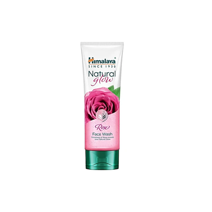 NATURAL GLOW ROSE FACE WASH 50ML