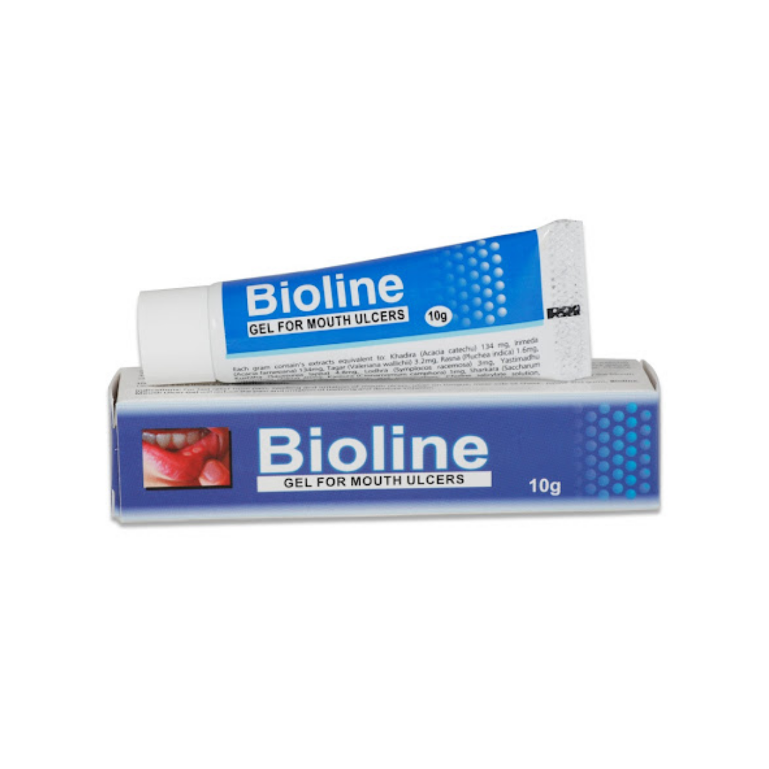 BIOLINE MOUTH ULCER 10GM