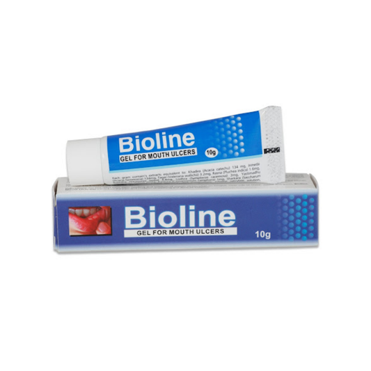 BIOLINE MOUTH ULCER 10GM