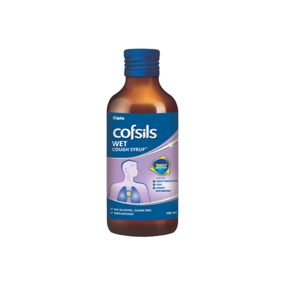 COFSILS WET COUGH SYRUP 100ML