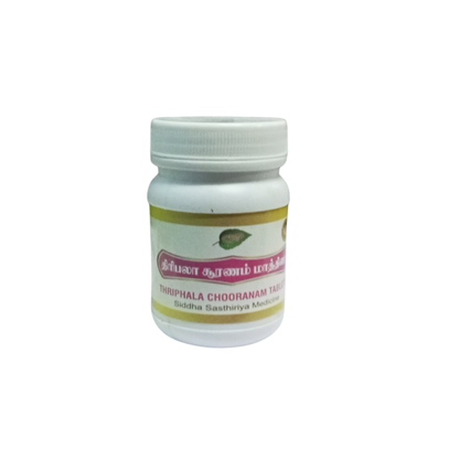 THIRIPHALA CHOORANAM TABLET 100'S
