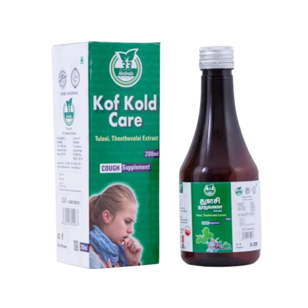 KOF KOLD CARE 200ml (Thulasi Thoothuvalai Juice)
