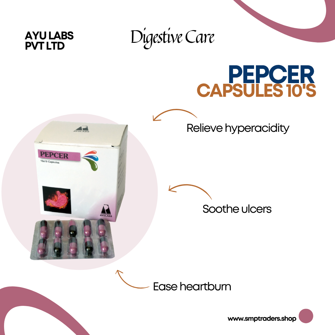 PEPCER CAPSULES 10'S