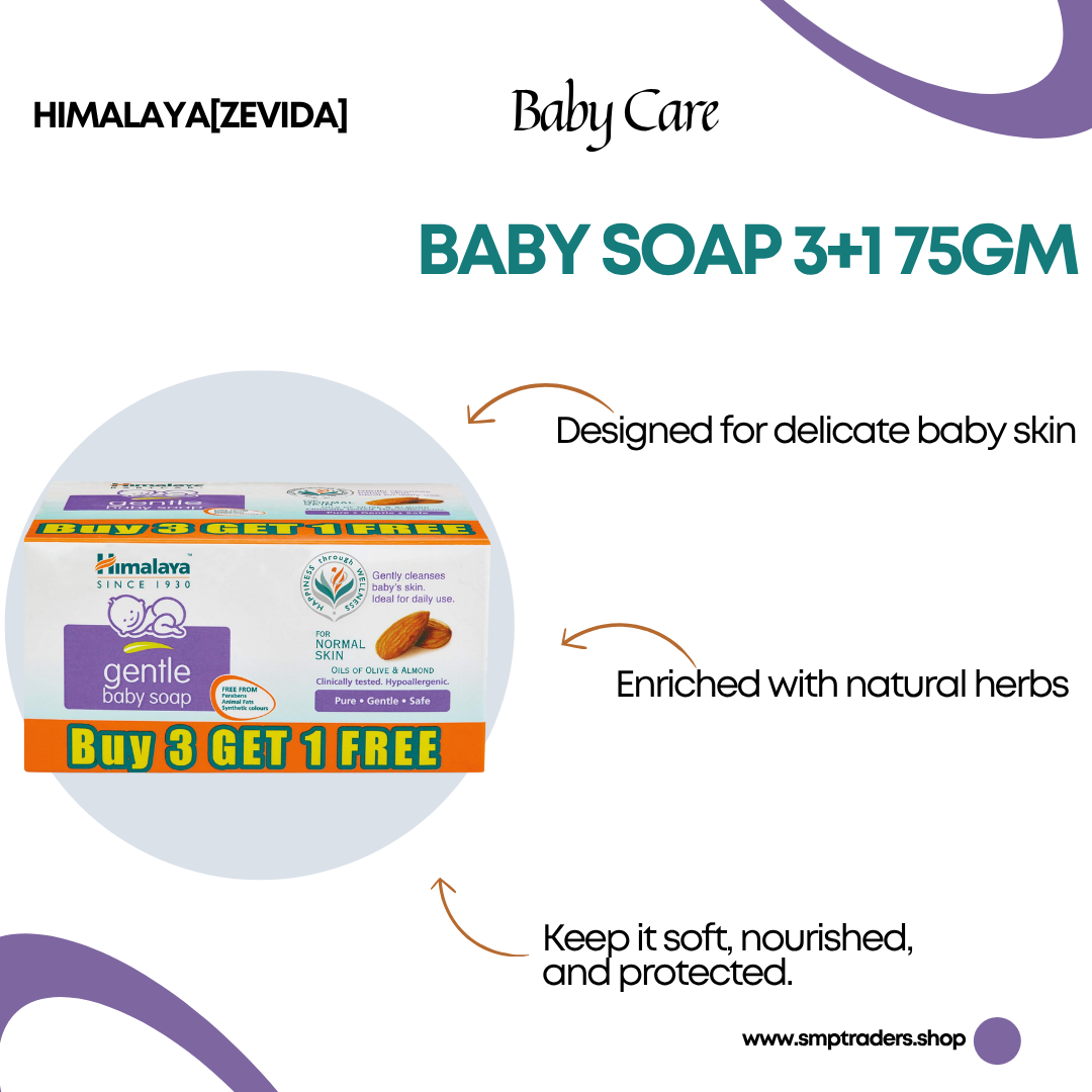 BABY SOAP 3+1  75GM