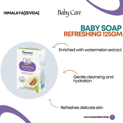 BABY SOAP REFRESHING 125GM WATER MELAN