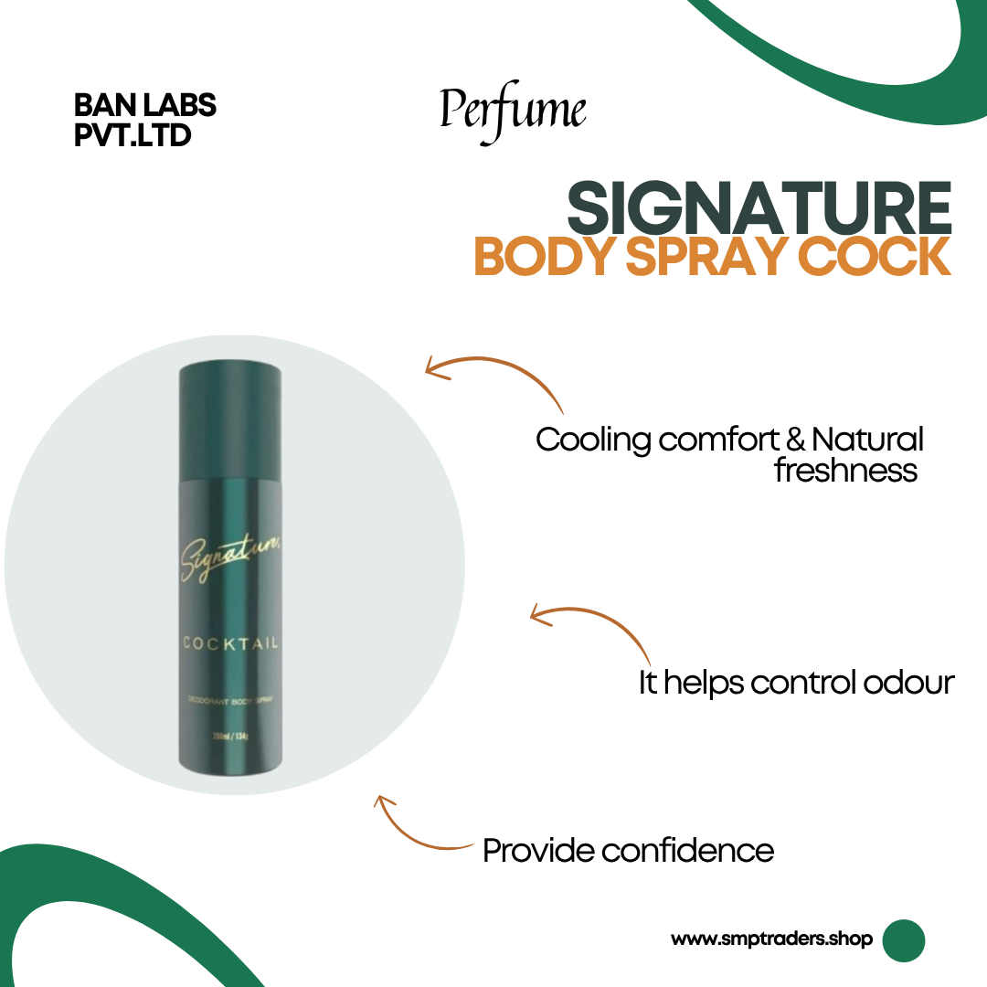 SIGNATURE BODY SPRAY COCK 200ML