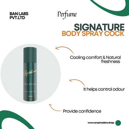 SIGNATURE BODY SPRAY COCK 200ML