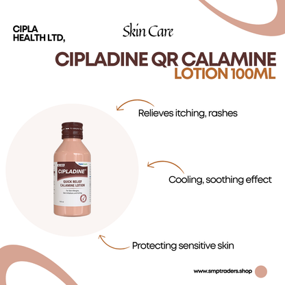 CIPLADINE QR CALAMINE LOTION 100ML