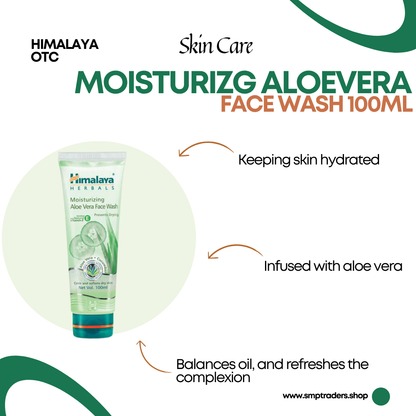 MOISTURIZING ALOEVERA FACEWASH 100ML