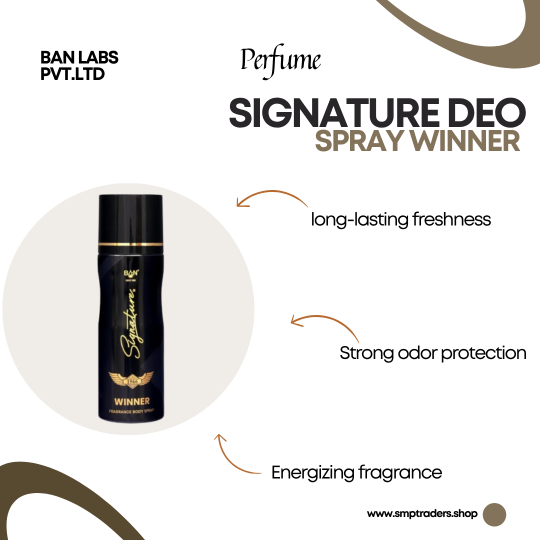 SIGNATURE DEO SPRAY WINNER 150ML