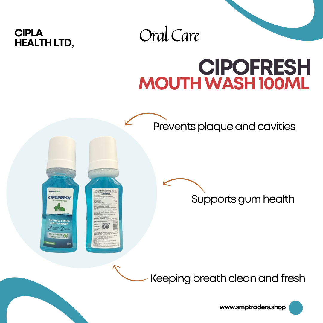 CIPOFRESH MOUTH WASH 100ML