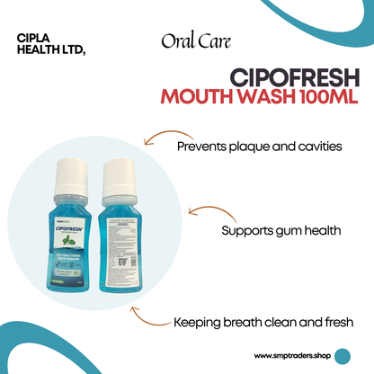 CIPOFRESH MOUTH WASH 100ML