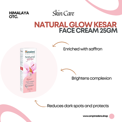 NATURAL GLOW KESAR FACE CREAM 25GM