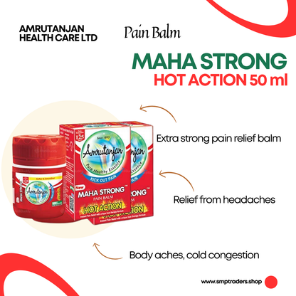 AMRUTANJAN MAHA STRONG 50 ml