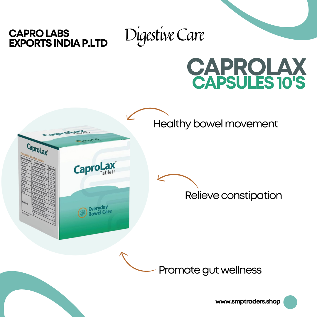 CAPROLAX CAPSULES 10'S