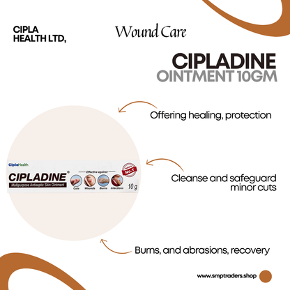 CIPLADINE OINTMENT 10GM