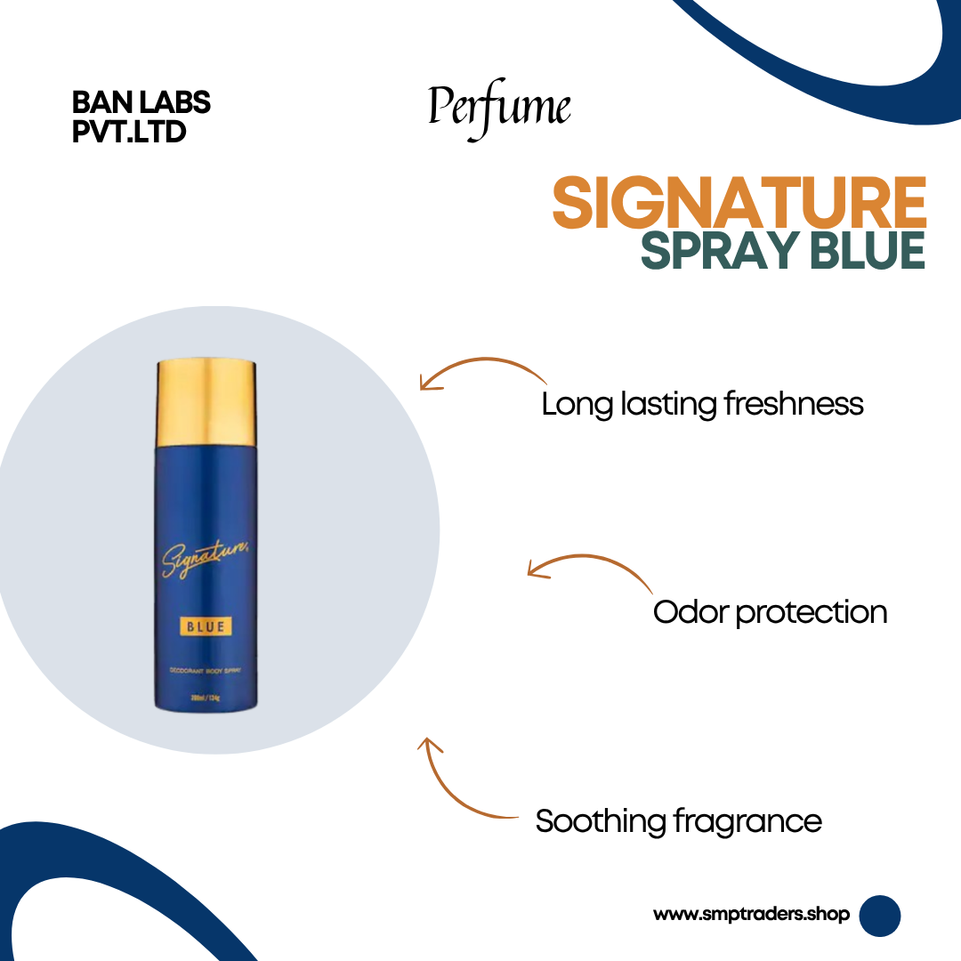 SIGNATURE SPRAY BLUE 200ML