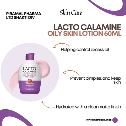 LACTO CALMINE OILY SKIN LOTION 60ML