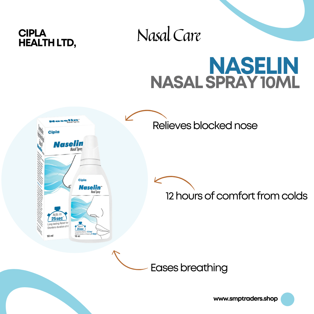 NASELIN NASAL SPRAY 10ML