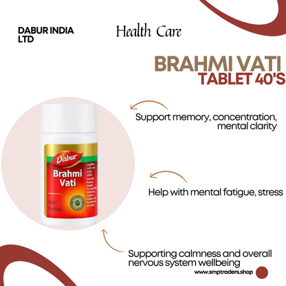 BRAHMI VATI TABLET 40'S