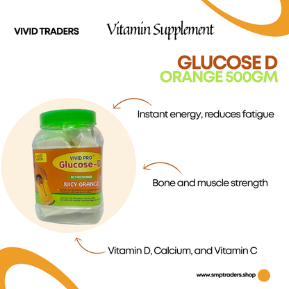 GLUCOSE D ORANGE 500GM