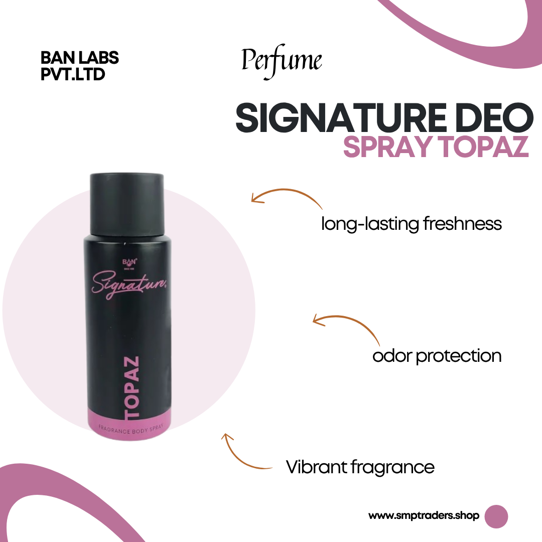 SIGNATURE DEO SPRAY TOPAZ 150ML